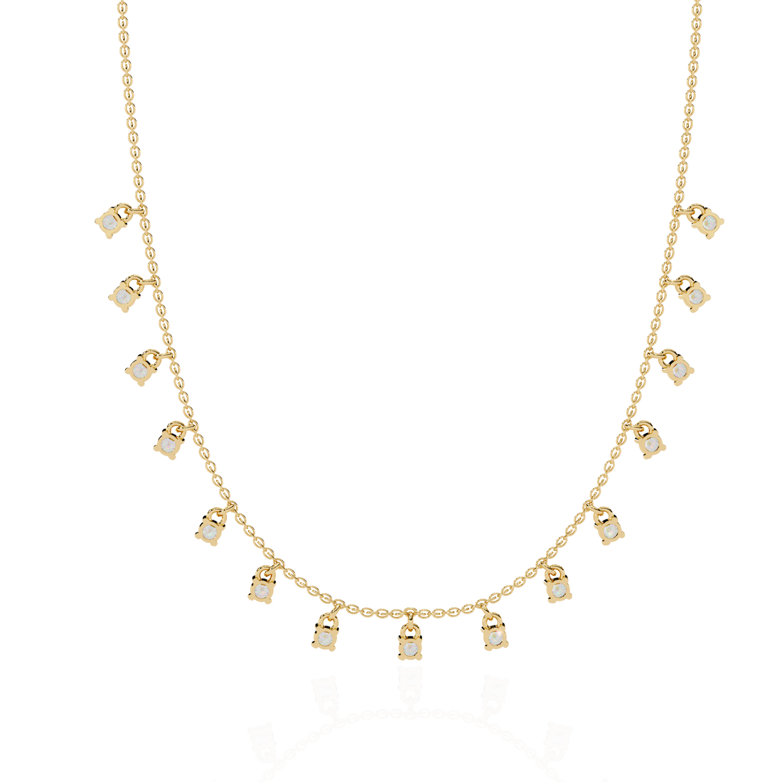 Plima Lab Grown Diamond Drop Necklace