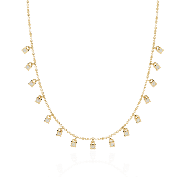 Plima Diamond Drop Necklace