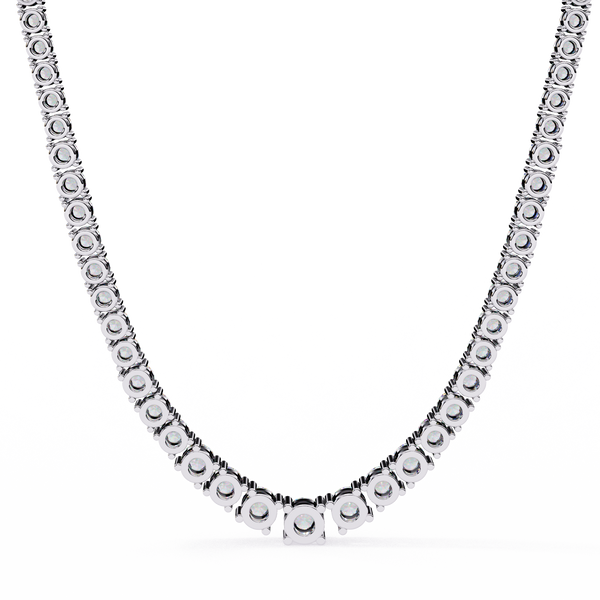 Heirloom Diamond Tennis Necklace