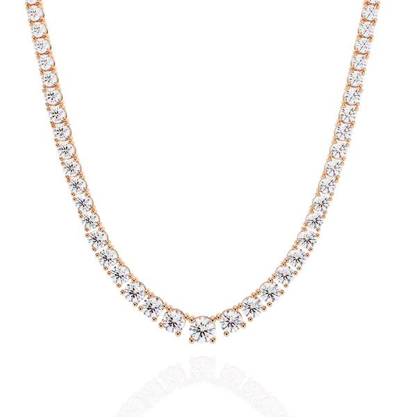 Heirloom Diamond Tennis Necklace