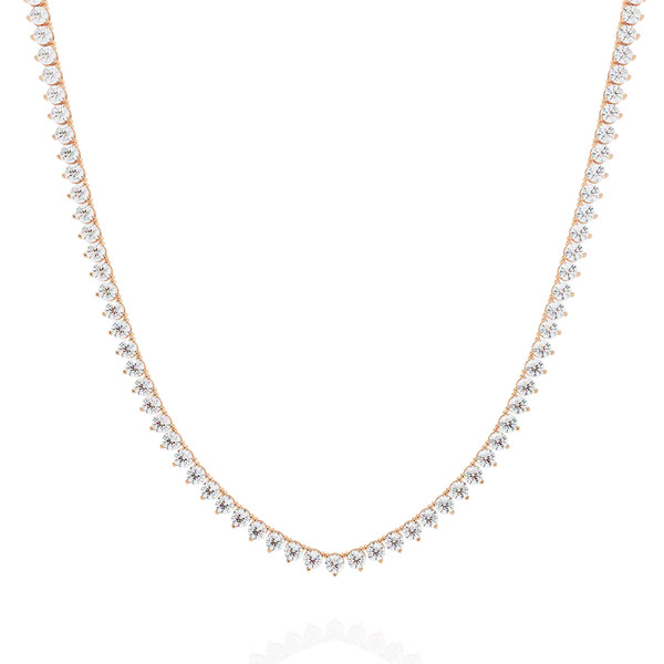 Dazzling Diamond Tennis Necklace