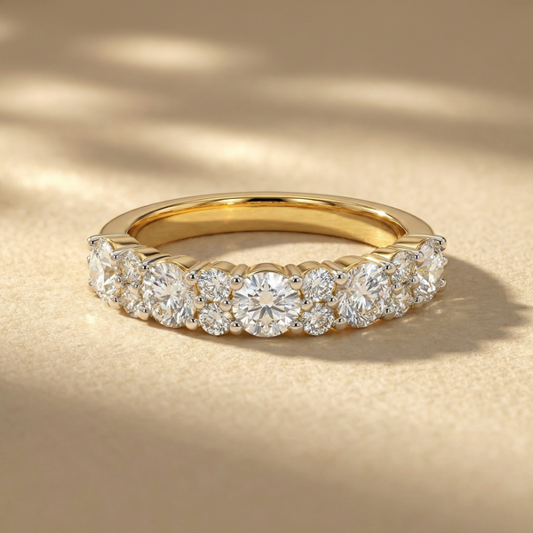 Classic Full Eternity Lab Grown Diamond Ring