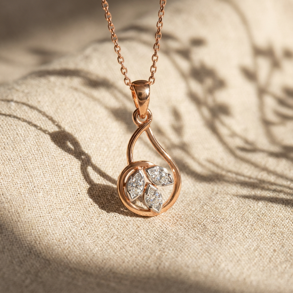 Imperial Double Halo Lab Grown Diamond Pendant