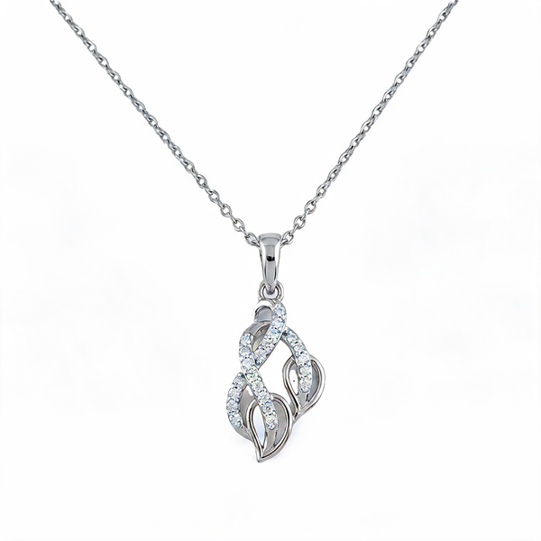 Stunning Halo Necklace Lab Grown Diamond Pendant