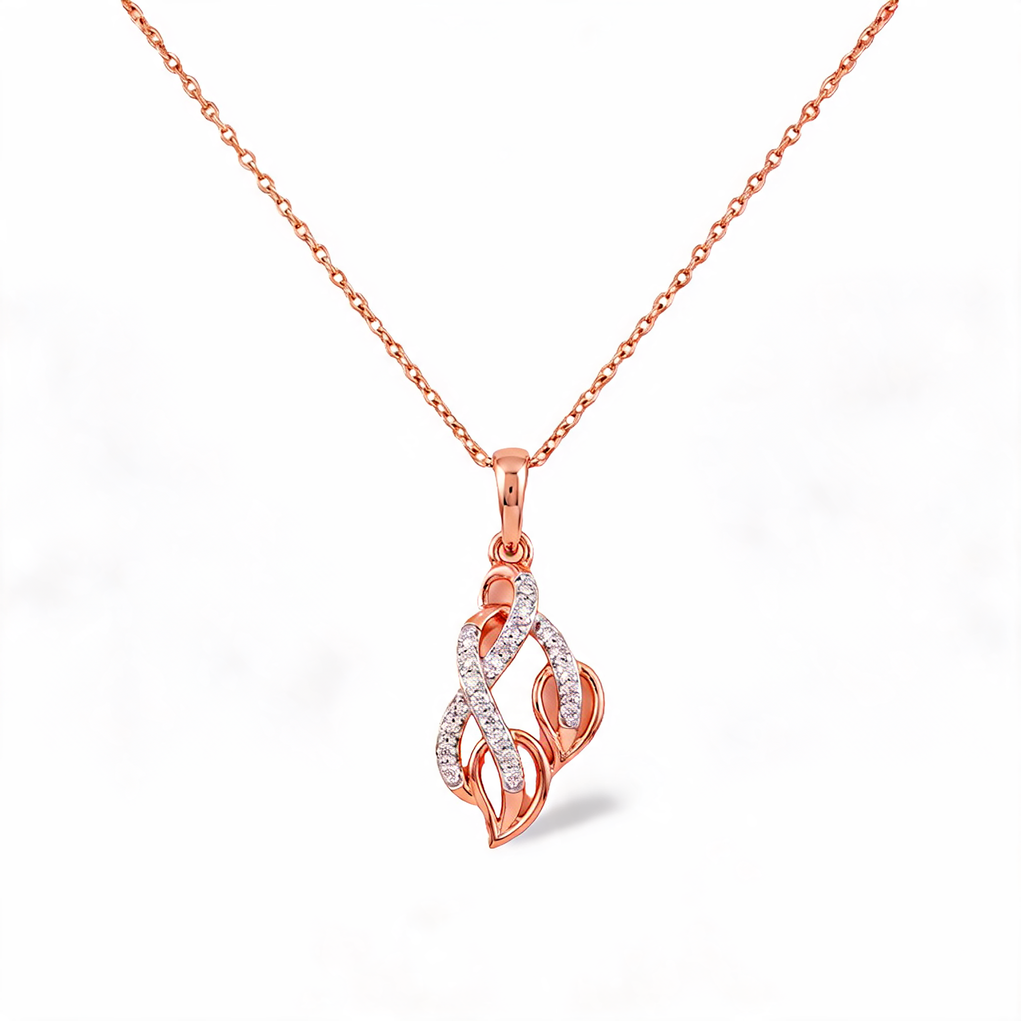 Stunning Halo Necklace Lab Grown Diamond Pendant
