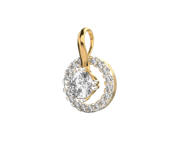 Celestial Shine Pendant with Chain