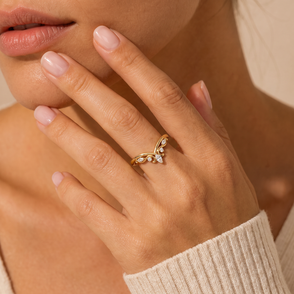 The Imperial Sovereign Tiara Solitaire Ring