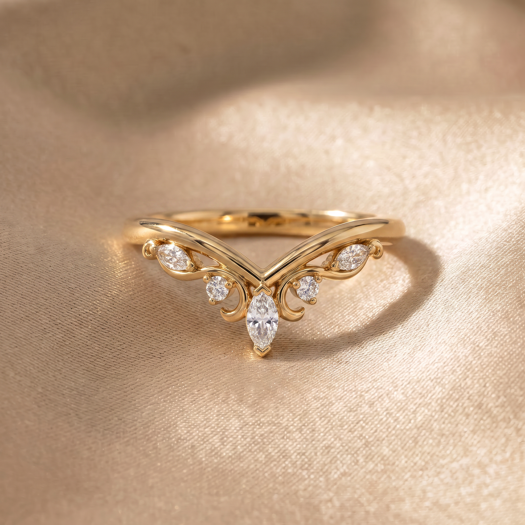 The Imperial Sovereign Tiara Solitaire Ring