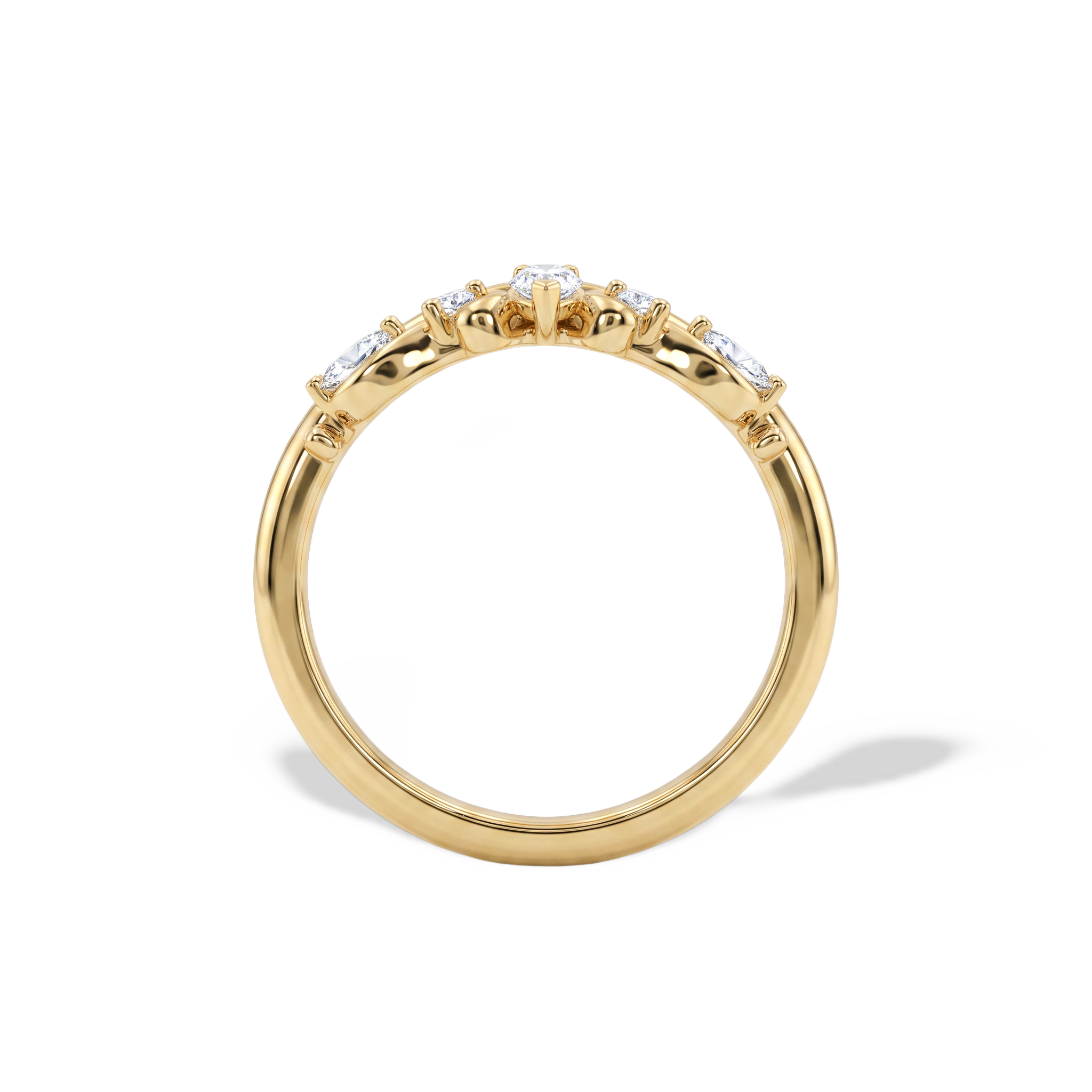 The Imperial Sovereign Tiara Solitaire Ring
