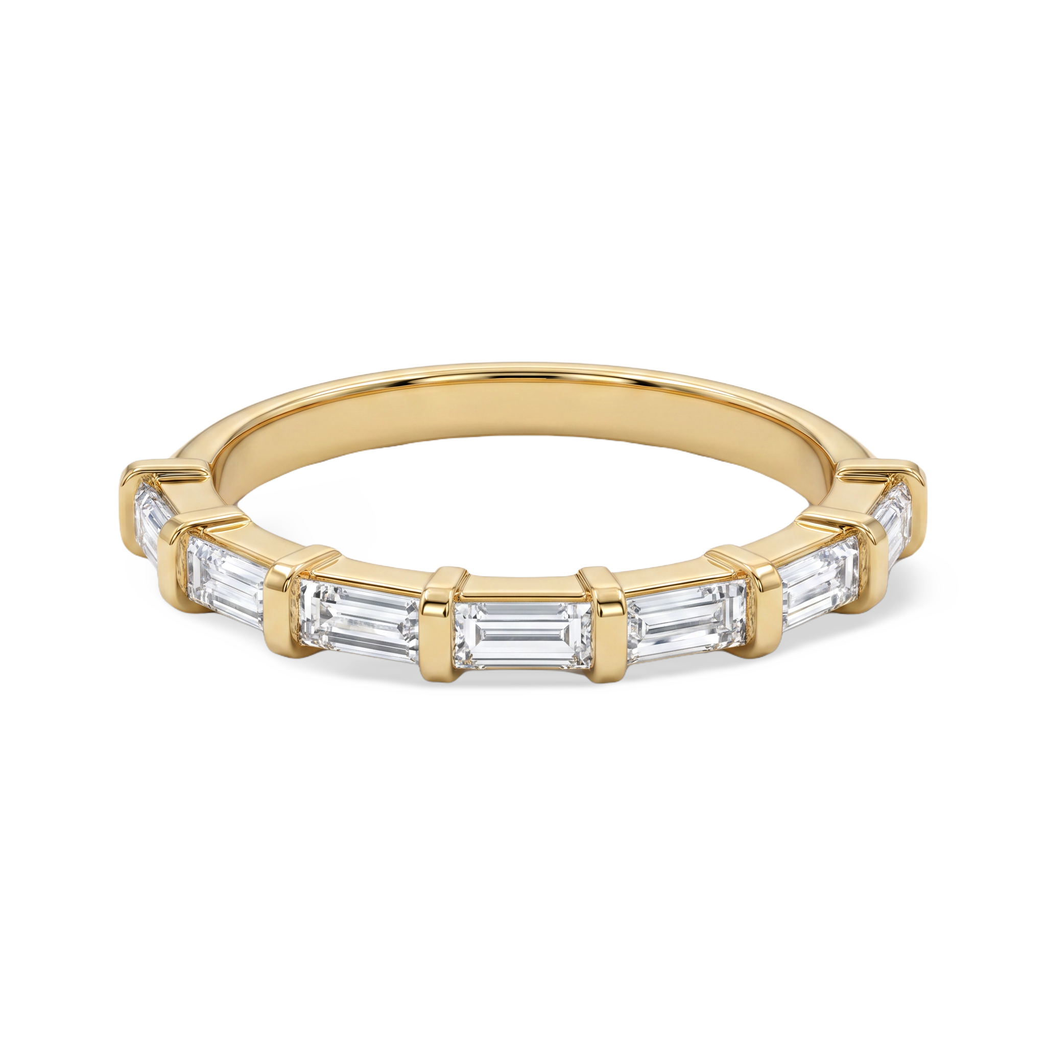 Imperial Castle Bar Set Solitaire Ring