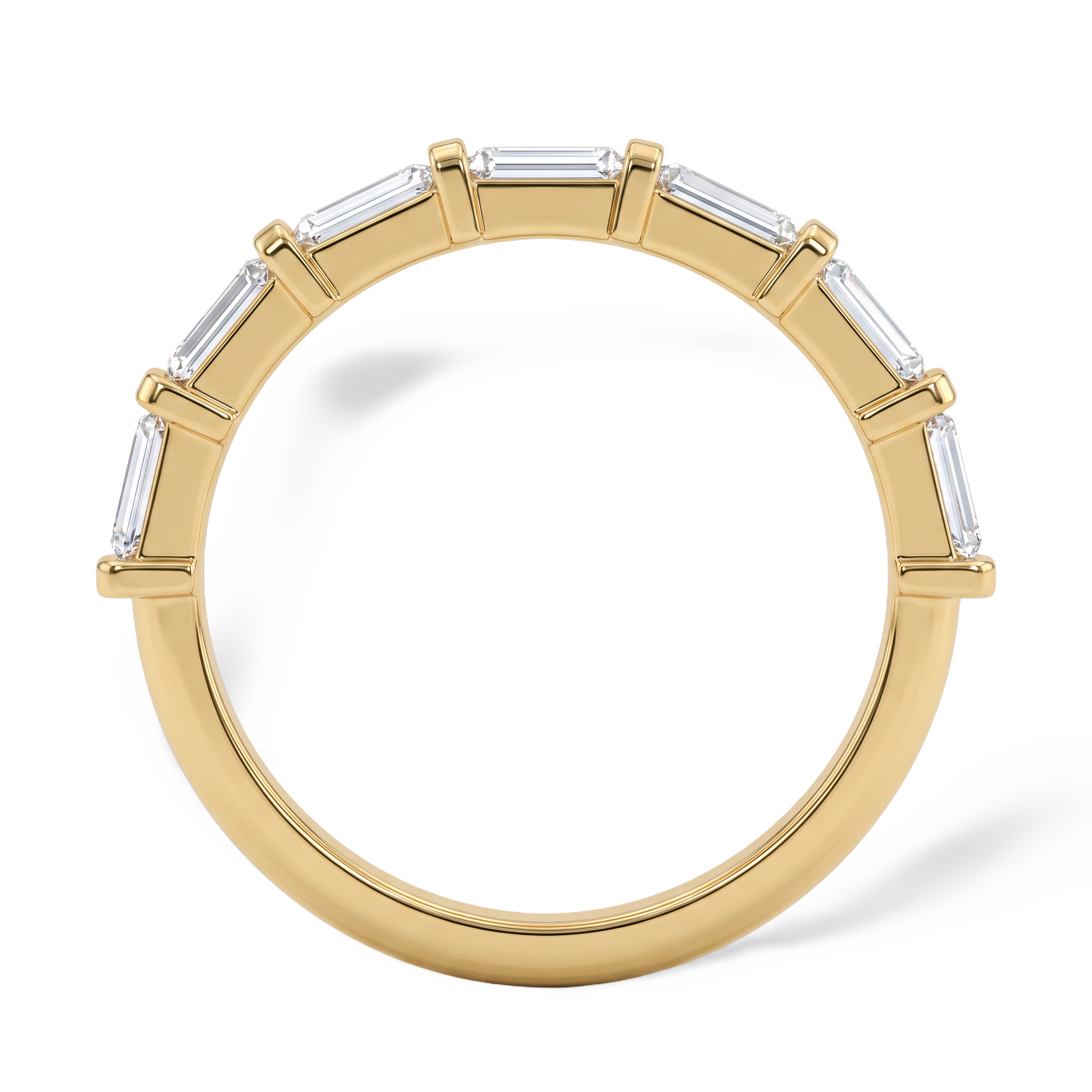 Imperial Castle Bar Set Solitaire Ring