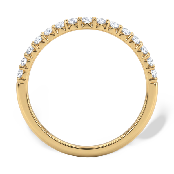 Empress Wishbone Crown Solitaire Ring