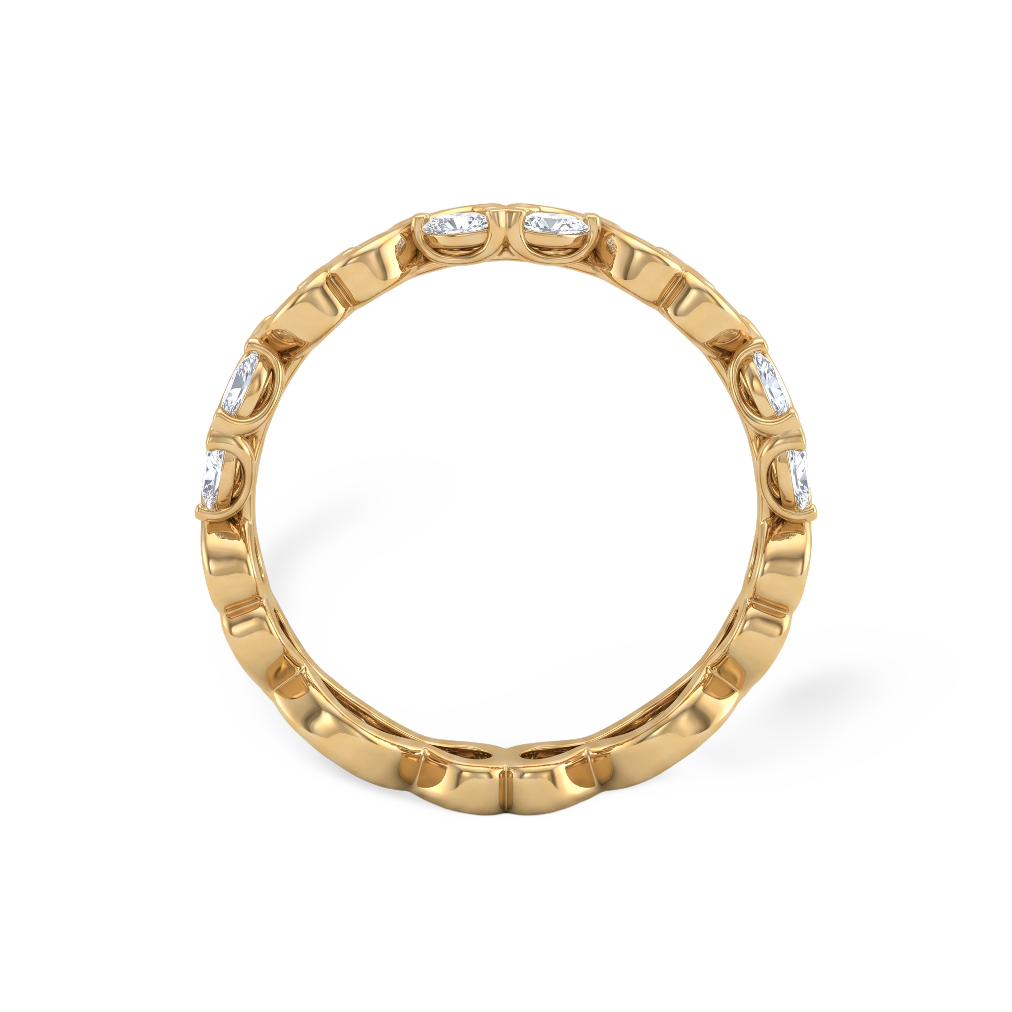 Monarch Marquise Vine Solitaire Ring