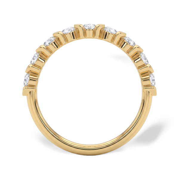 Royal Majesty Rhombus Gallery Solitaire Ring