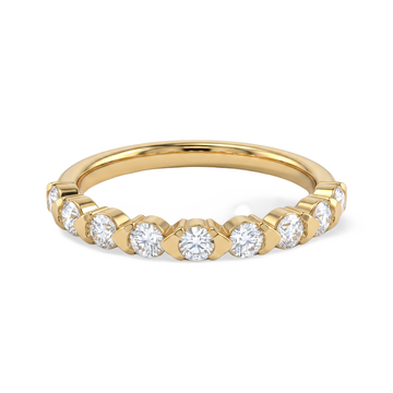 Royal Majesty Rhombus Gallery Solitaire Ring