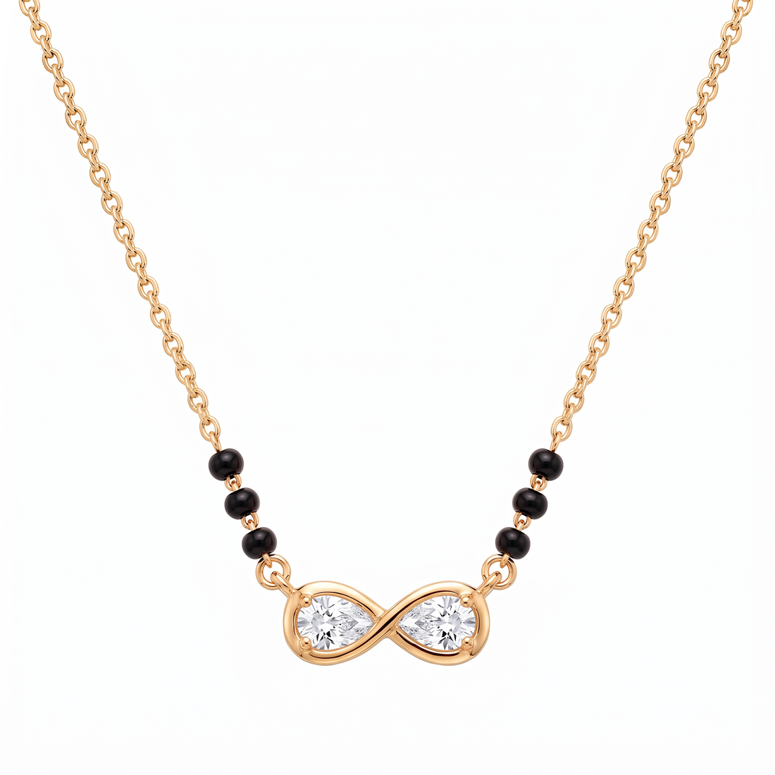 Infinity Motif Lab Grown Diamond Mangalsutra