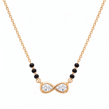 Infinity Motif Lab Grown Diamond Mangalsutra