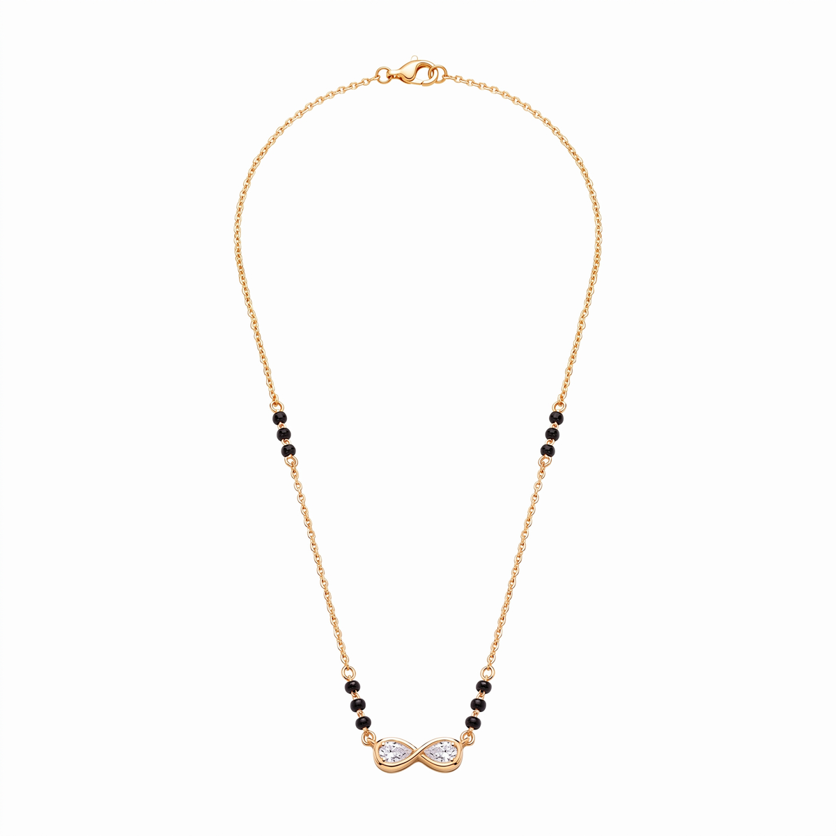 Infinity Motif Lab Grown Diamond Mangalsutra
