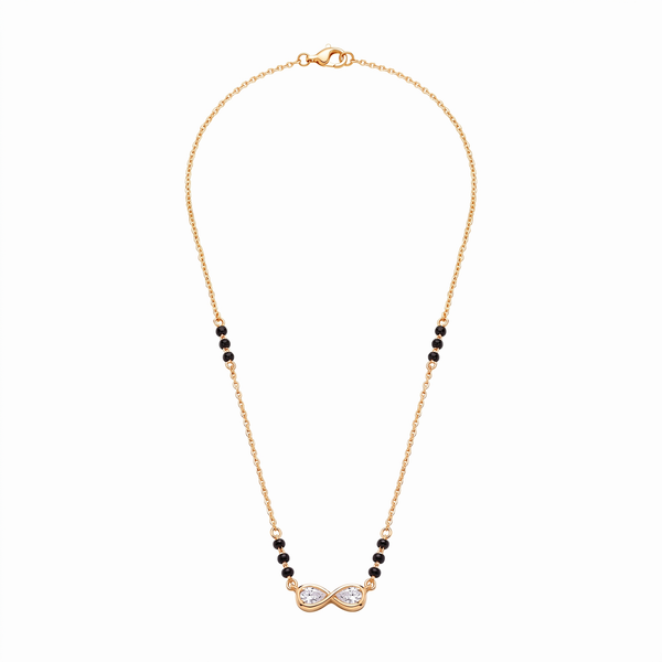 Infinity Motif Lab Grown Diamond Mangalsutra