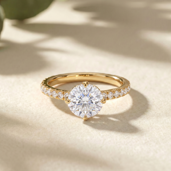 The Windsor Crown Solitaire Ring
