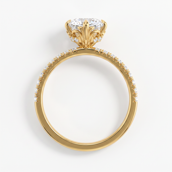 The Windsor Crown Solitaire Ring
