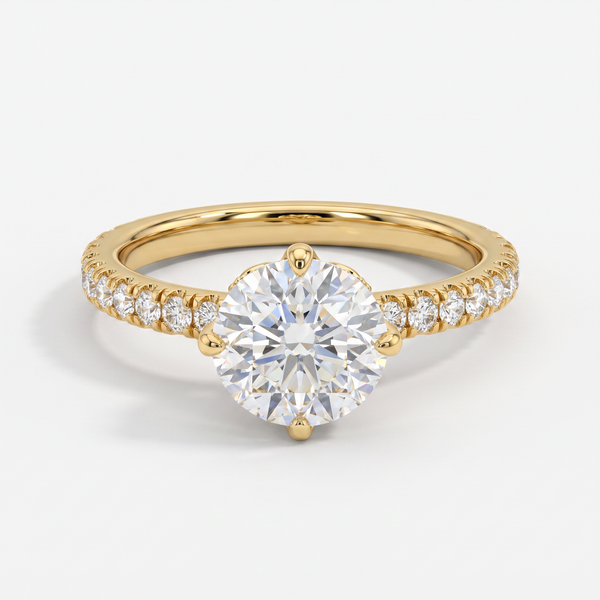 The Windsor Crown Solitaire Ring