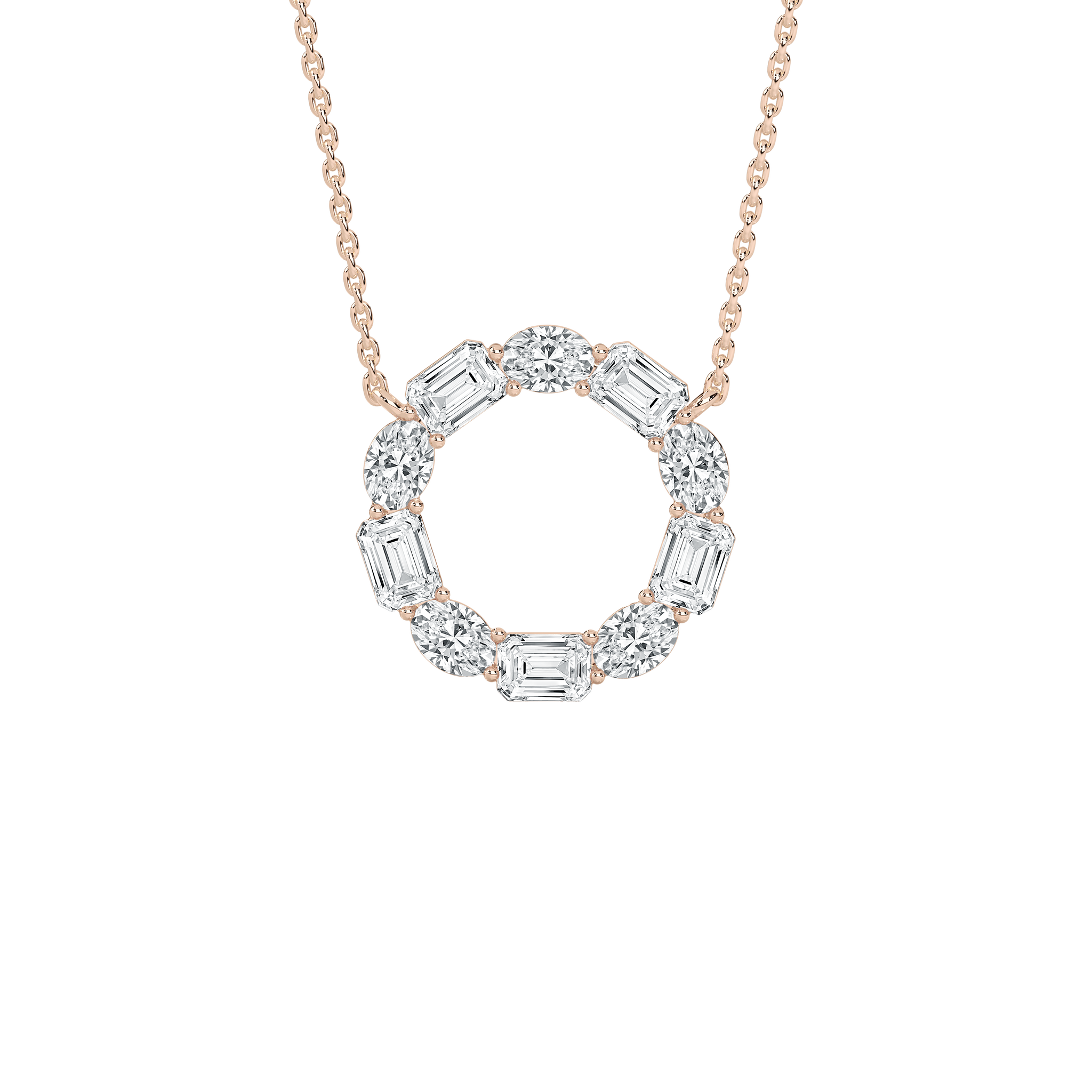 Badgley Mischka Diamond Circle Pendant