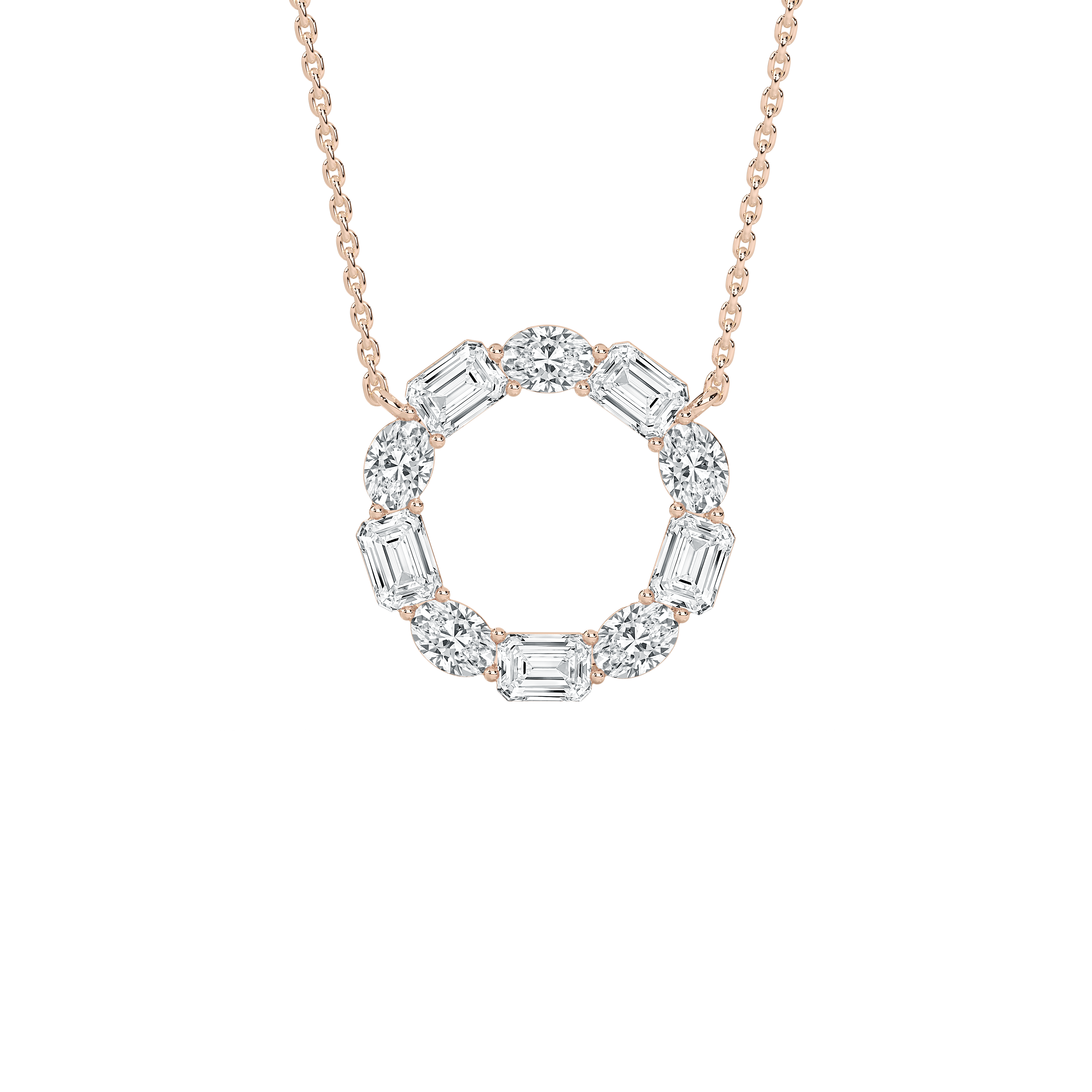 Badgley Mischka Diamond Circle Pendant