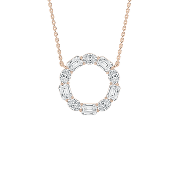 Badgley Mischka Diamond Circle Pendant