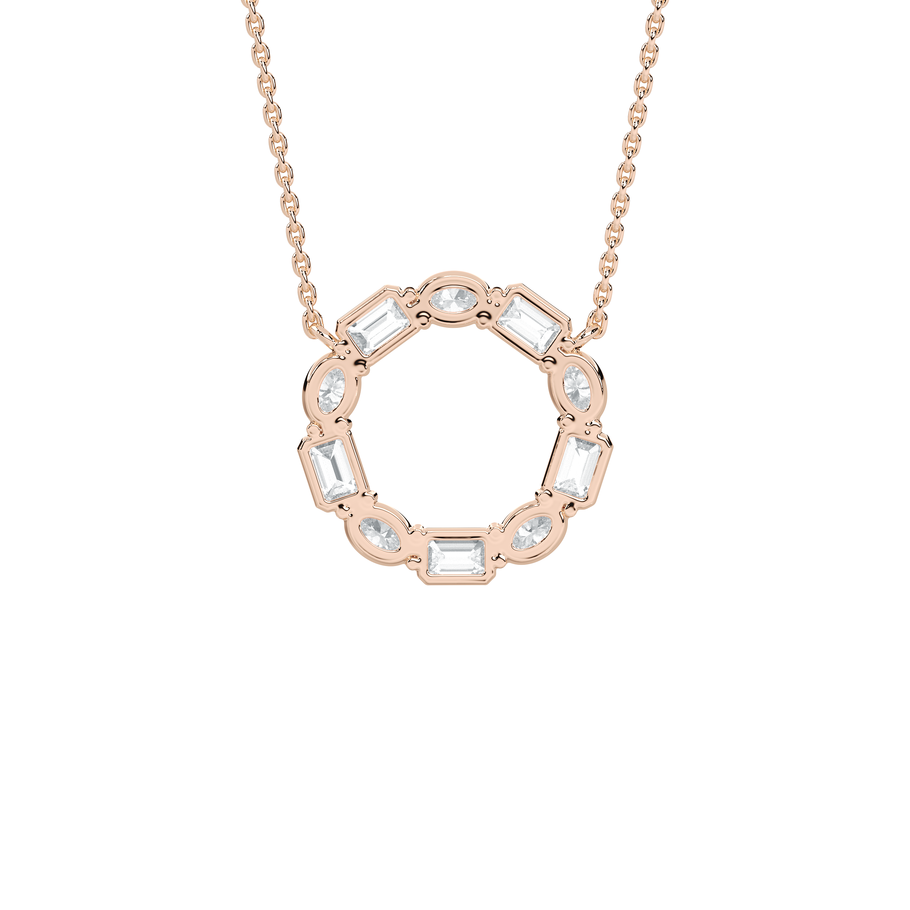 Badgley Mischka Diamond Circle Pendant