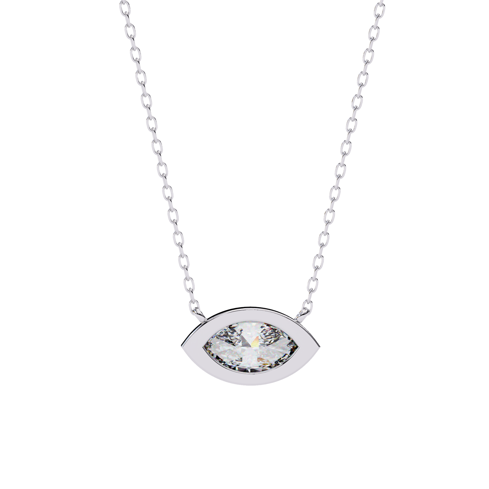 Marquise Diamond Necklace
