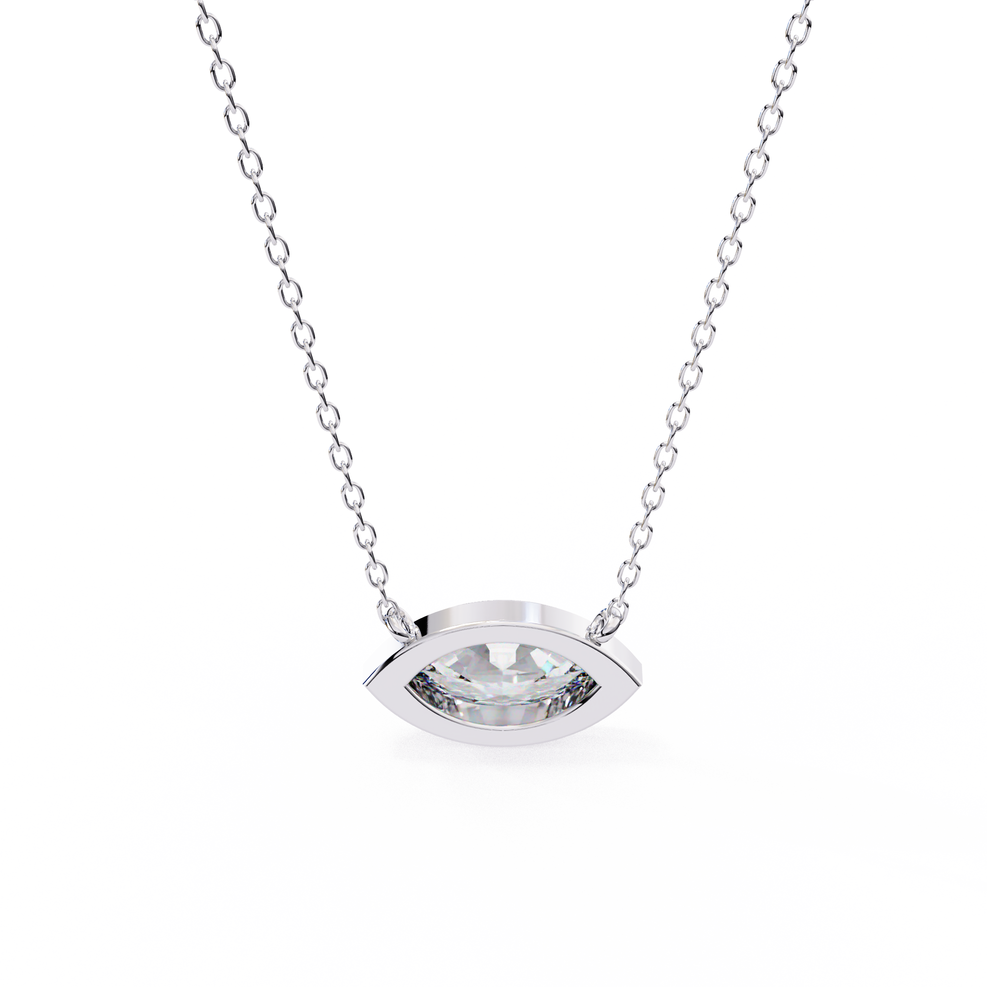 Marquise Diamond Necklace