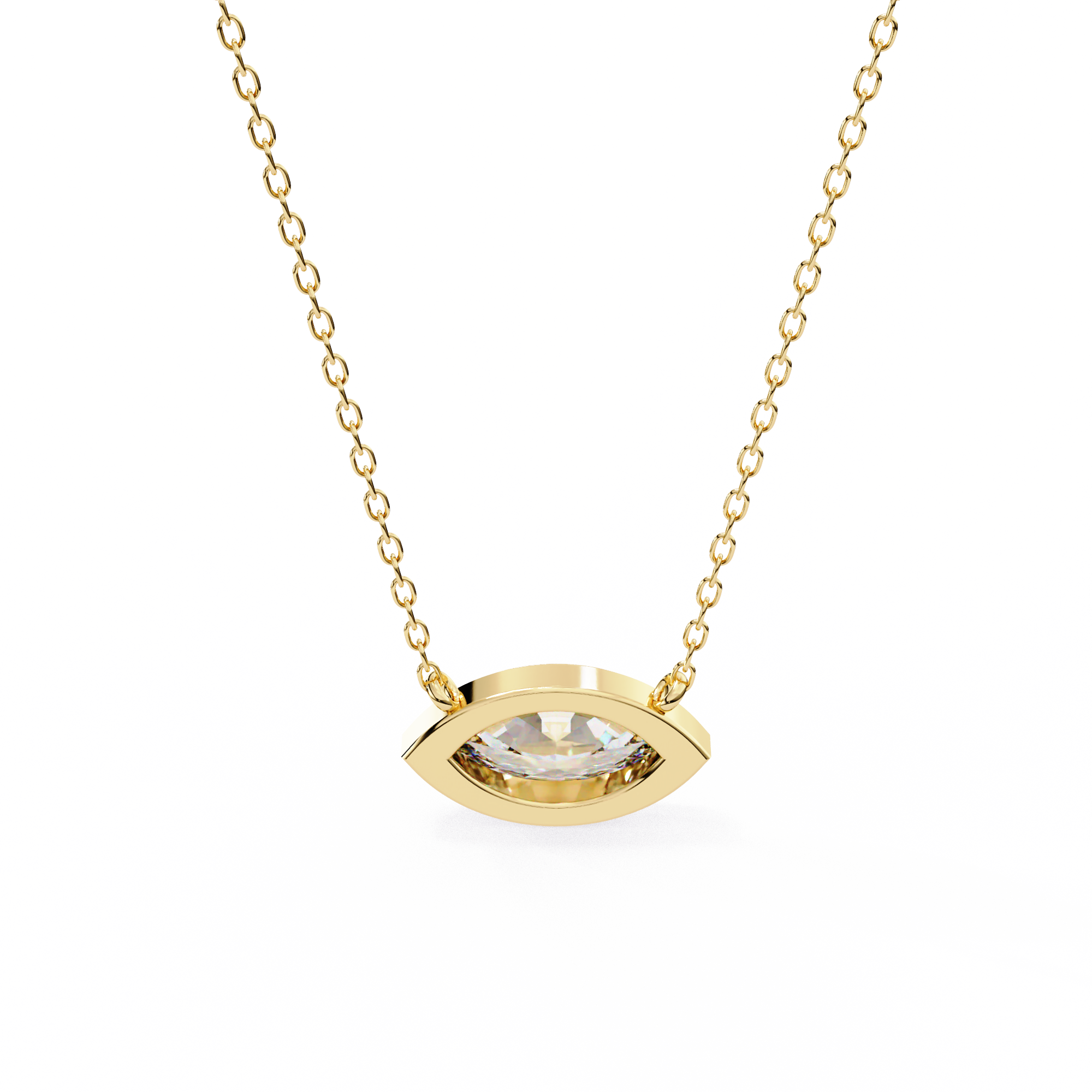 Marquise Diamond Necklace