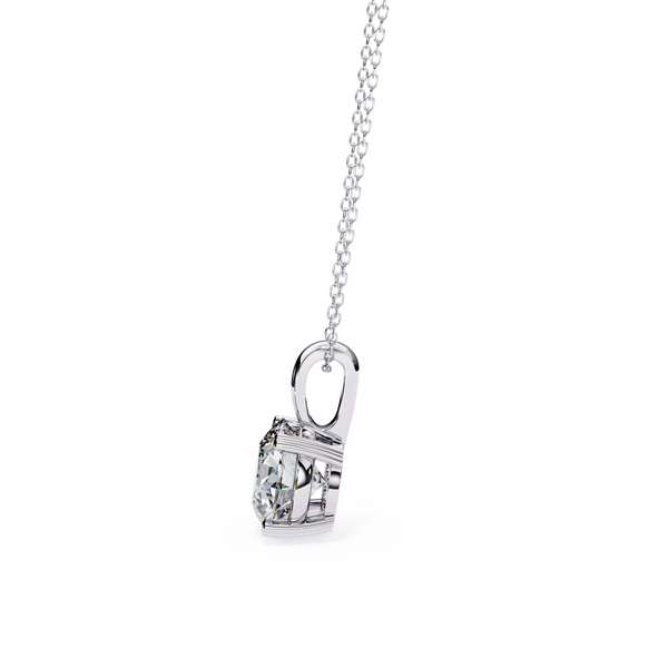 Luxury Round Lab Grown Diamond Pendant