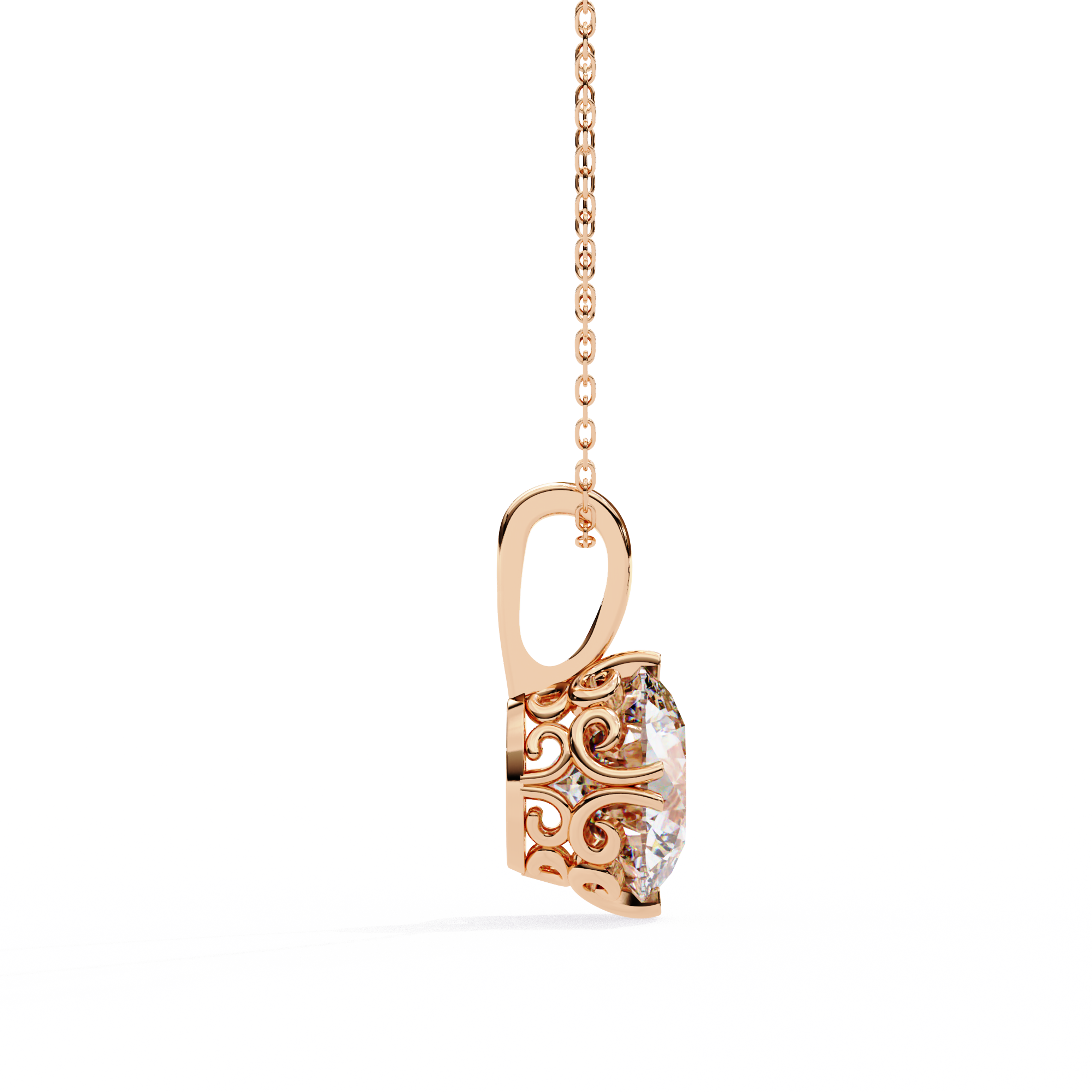 Everyday Diamond Solitaire Pendant