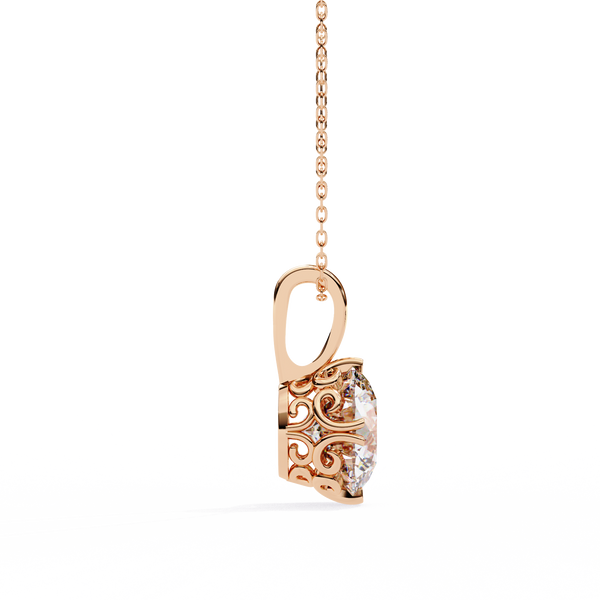 Everyday Lab Grown Diamond Solitaire Pendant