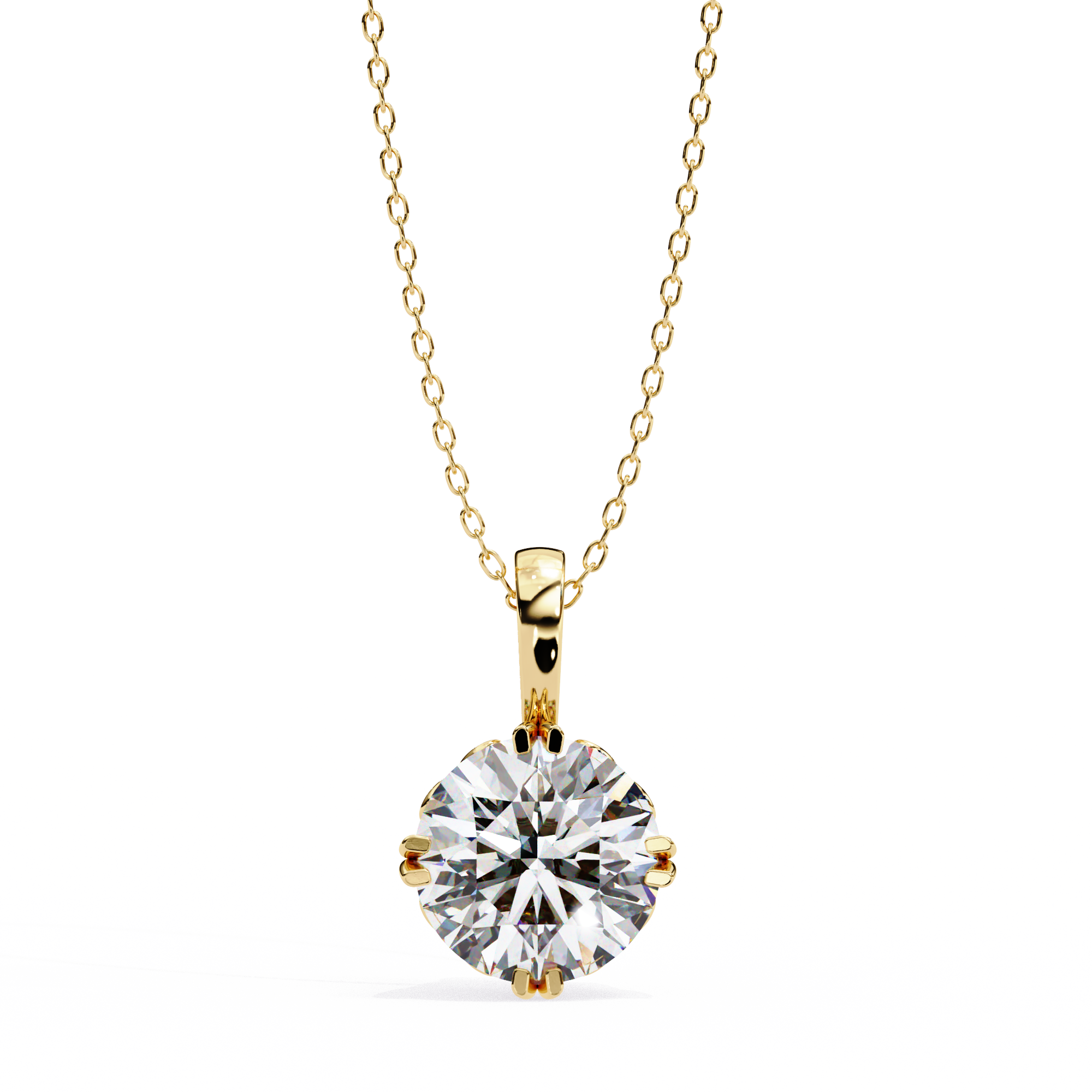 Everyday Diamond Solitaire Pendant