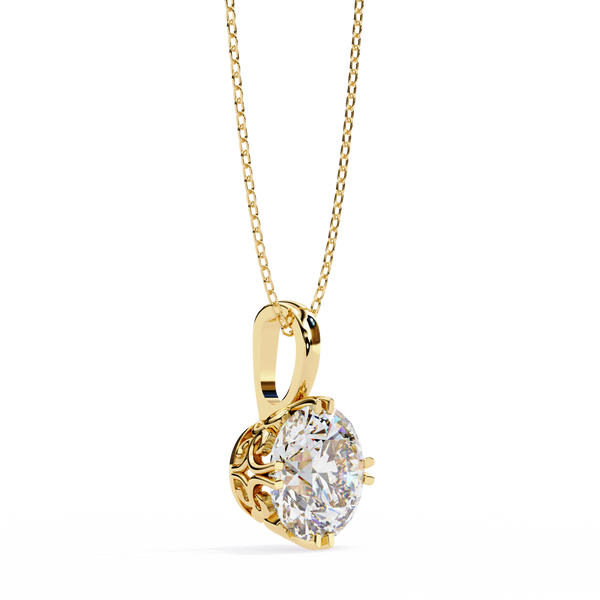 Everyday Lab Grown Diamond Solitaire Pendant