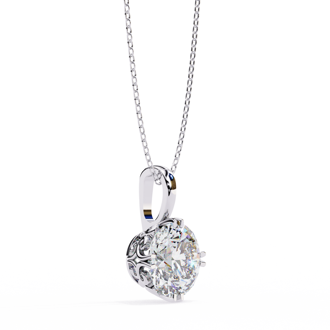 Everyday Diamond Solitaire Pendant