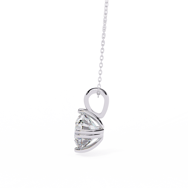 Petite Solitaire Lab Grown Diamond Pendant