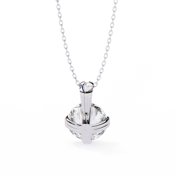 Petite Solitaire Lab Grown Diamond Pendant