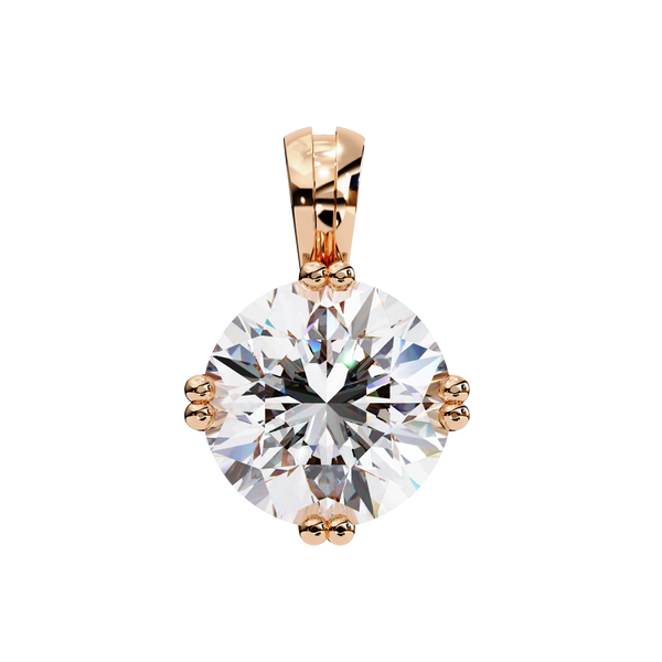 Petite Solitaire Lab Grown Diamond Pendant