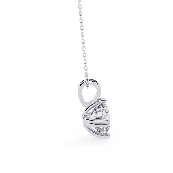 Petite Solitaire Lab Grown Diamond Pendant