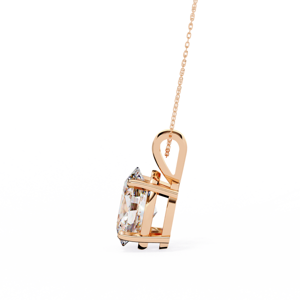 Simple Solitaire Lab Grown Diamond Pendant