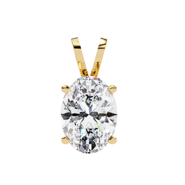 Simple Solitaire Diamond Pendant