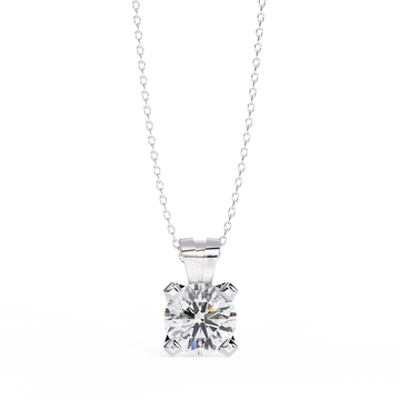 Ethical Diamond Solitaire Pendant