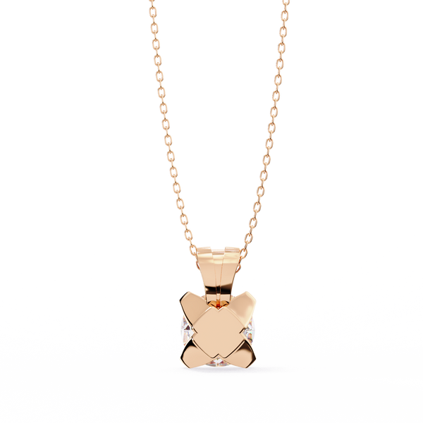 Ethical Lab Grown Diamond Solitaire Pendant