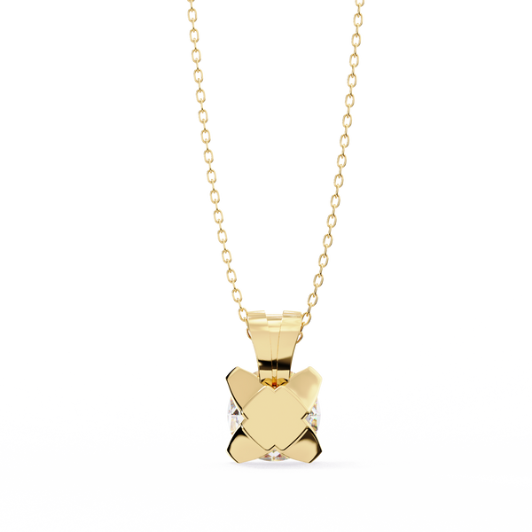 Ethical Lab Grown Diamond Solitaire Pendant