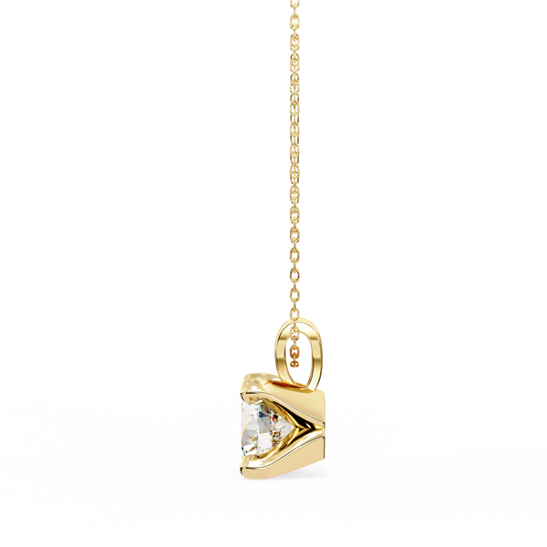 Ethical Lab Grown Diamond Solitaire Pendant