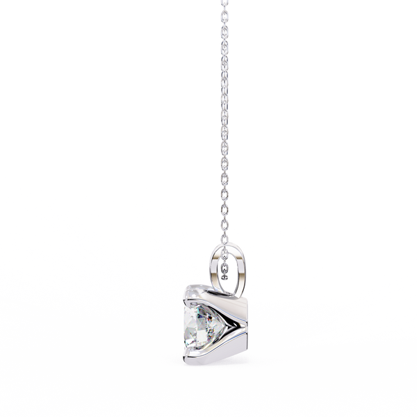 Ethical Lab Grown Diamond Solitaire Pendant